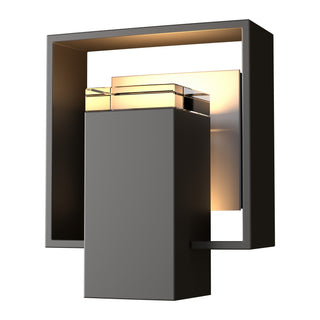 Hubbardton Forge - 302601-SKT-14-78-ZM0546 - Shadow Box Small Outdoor Sconce - Shadow Box - Coastal Oil Rubbed Bronze