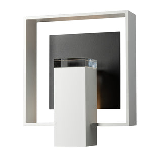 Hubbardton Forge - 302603-SKT-02-80-ZM0546 - Shadow Box Outdoor Sconce - Shadow Box - Coastal White