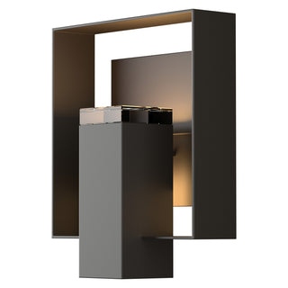 Hubbardton Forge - 302603-SKT-14-14-ZM0546 - Shadow Box Outdoor Sconce - Shadow Box - Coastal Oil Rubbed Bronze
