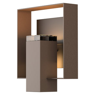 Hubbardton Forge - 302603-SKT-75-14-ZM0546 - Shadow Box Outdoor Sconce - Shadow Box - Coastal Bronze