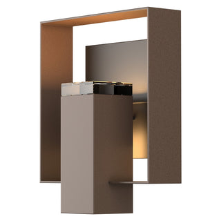 Hubbardton Forge - 302603-SKT-75-80-ZM0546 - Shadow Box Outdoor Sconce - Shadow Box - Coastal Bronze