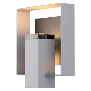Hubbardton Forge - 302603-SKT-78-14-ZM0546 - Shadow Box Outdoor Sconce - Shadow Box - Coastal Burnished Steel