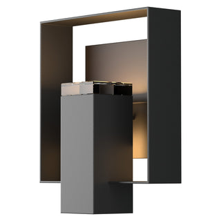 Hubbardton Forge - 302603-SKT-80-14-ZM0546 - Shadow Box Outdoor Sconce - Shadow Box - Coastal Black