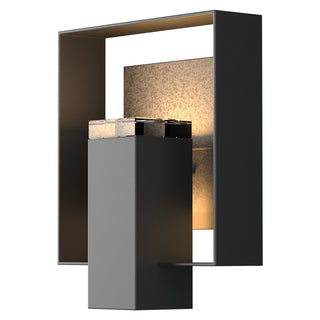 Hubbardton Forge - 302603-SKT-80-20-ZM0546 - Shadow Box Outdoor Sconce - Shadow Box - Coastal Black