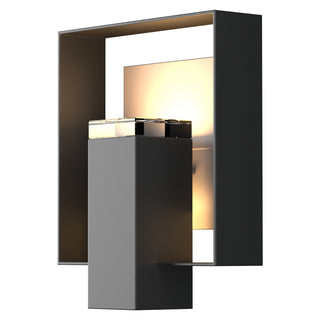 Hubbardton Forge - 302603-SKT-80-78-ZM0546 - Shadow Box Outdoor Sconce - Shadow Box - Coastal Black