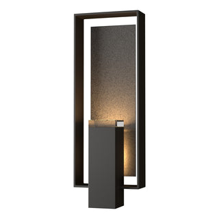 Hubbardton Forge - 302605-SKT-14-20-ZM0546 - Shadow Box Large Outdoor Sconce - Shadow Box - Coastal Oil Rubbed Bronze