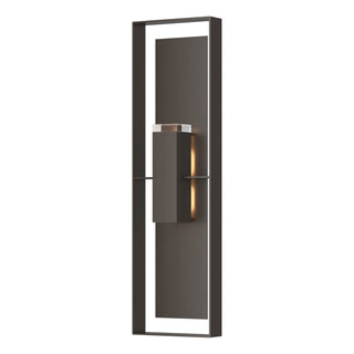 Hubbardton Forge - 302608-SKT-14-14-ZM0736 - Shadow Box Extra Tall Sconce - Shadow Box - Coastal Oil Rubbed Bronze