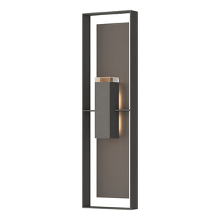 Hubbardton Forge - 302608-SKT-20-77-ZM0736 - Shadow Box Extra Tall Sconce - Shadow Box - Coastal Natural Iron