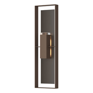 Hubbardton Forge - 302608-SKT-75-14-ZM0736 - Shadow Box Extra Tall Sconce - Shadow Box - Coastal Bronze