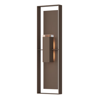 Hubbardton Forge - 302608-SKT-75-75-ZM0736 - Shadow Box Extra Tall Sconce - Shadow Box - Coastal Bronze