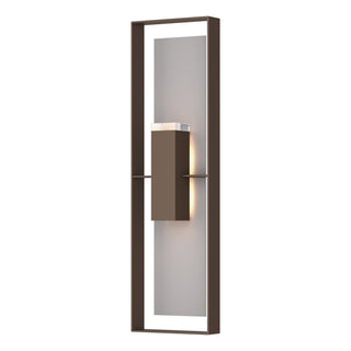 Hubbardton Forge - 302608-SKT-75-78-ZM0736 - Shadow Box Extra Tall Sconce - Shadow Box - Coastal Bronze