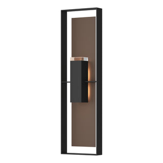 Hubbardton Forge - 302608-SKT-80-75-ZM0736 - Shadow Box Extra Tall Sconce - Shadow Box - Coastal Black