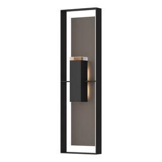Hubbardton Forge - 302608-SKT-80-77-ZM0736 - Shadow Box Extra Tall Sconce - Shadow Box - Coastal Black