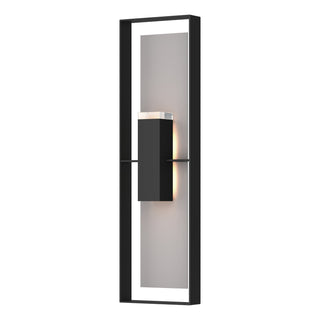 Hubbardton Forge - 302608-SKT-80-78-ZM0736 - Shadow Box Extra Tall Sconce - Shadow Box - Coastal Black
