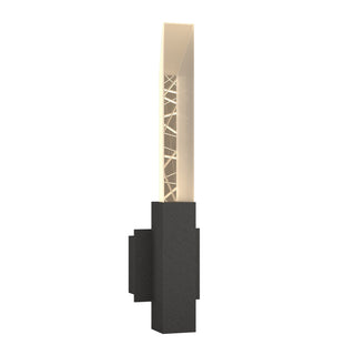 Hubbardton Forge - 302620-SKT-20-ZM0618 - Refraction Outdoor Sconce - Refraction - Coastal Natural Iron