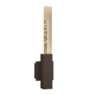 Hubbardton Forge - 302620-SKT-75-ZM0618 - Refraction Outdoor Sconce - Refraction - Coastal Bronze