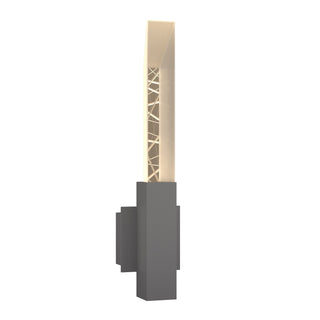 Hubbardton Forge - 302620-SKT-78-ZM0618 - Refraction Outdoor Sconce - Refraction - Coastal Burnished Steel