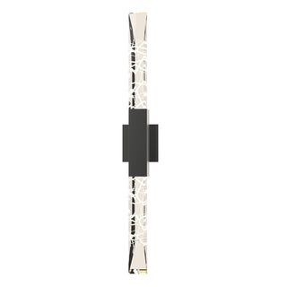 Hubbardton Forge - 302623-SKT-80-ZM0618 - Refraction Large Outdoor Sconce - Refraction - Coastal Black
