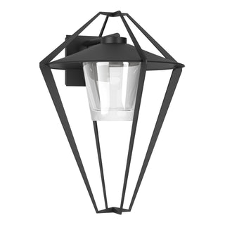 Hubbardton Forge - 302652-SKT-80-ZM0727 - Stellar Large Outdoor Sconce - Stellar - Coastal Black