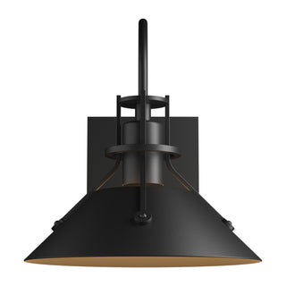 Hubbardton Forge - 302710-SKT-80 - Henry Small Outdoor Sconce - Henry - Coastal Black