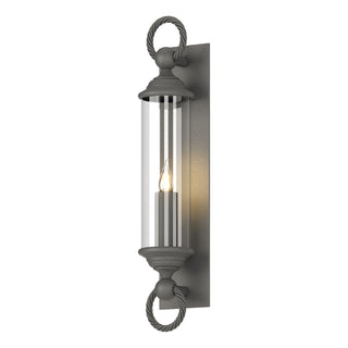 Hubbardton Forge - 303080-SKT-20-ZM0034 - Cavo Large Outdoor Wall Sconce - Cavo - Coastal Natural Iron