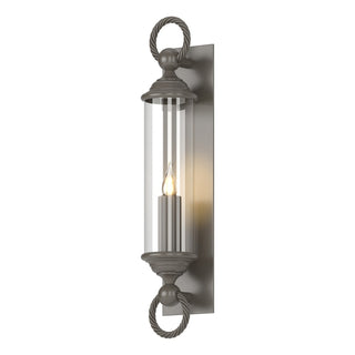 Hubbardton Forge - 303080-SKT-77-ZM0034 - Cavo Large Outdoor Wall Sconce - Cavo - Coastal Dark Smoke
