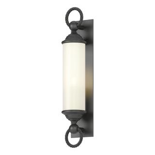Hubbardton Forge - 303080-SKT-80-GG0034 - Cavo Large Outdoor Wall Sconce - Cavo - Coastal Black