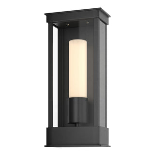 Hubbardton Forge - 304320-SKT-80-GG0392 - Portico Small Outdoor Sconce - Portico - Coastal Black