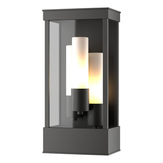 Hubbardton Forge - 304325-SKT-14-GG0392 - Portico Outdoor Sconce - Portico - Coastal Oil Rubbed Bronze