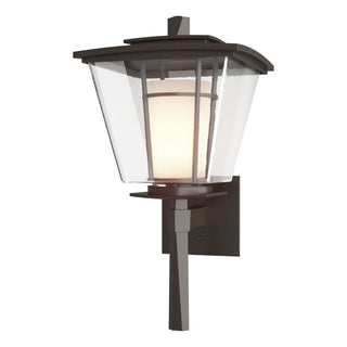 Hubbardton Forge - 304815-SKT-14-ZU0295 - Beacon Hall Outdoor Sconce - Beacon Hall - Coastal Oil Rubbed Bronze