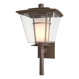 Hubbardton Forge - 304820-SKT-75-ZU0287 - Beacon Hall Large Outdoor Sconce - Beacon Hall - Coastal Bronze
