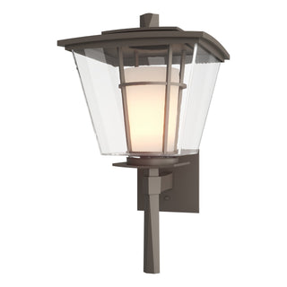 Hubbardton Forge - 304820-SKT-77-ZU0287 - Beacon Hall Large Outdoor Sconce - Beacon Hall - Coastal Dark Smoke