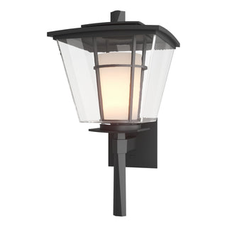 Hubbardton Forge - 304820-SKT-80-ZU0287 - Beacon Hall Large Outdoor Sconce - Beacon Hall - Coastal Black