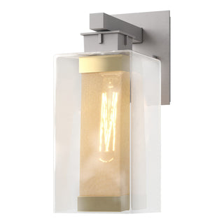 Hubbardton Forge - 304852-SKT-78-70-ZM0093 - Polaris Outdoor Medium Sconce - Polaris - Coastal Burnished Steel