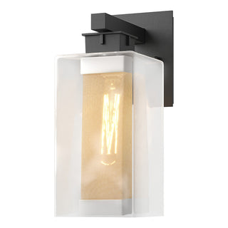 Hubbardton Forge - 304852-SKT-80-72-ZM0093 - Polaris Outdoor Medium Sconce - Polaris - Coastal Black