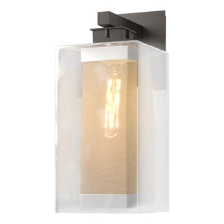 Hubbardton Forge - 304854-SKT-14-72-ZM0707 - Polaris Outdoor Large Sconce - Polaris - Coastal Oil Rubbed Bronze