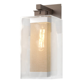 Hubbardton Forge - 304854-SKT-75-72-ZM0707 - Polaris Outdoor Large Sconce - Polaris - Coastal Bronze
