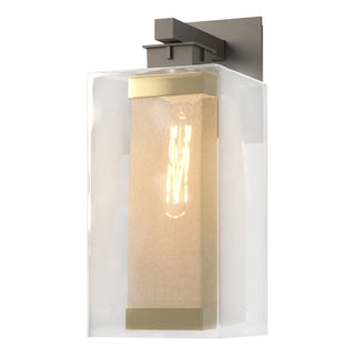 Hubbardton Forge - 304854-SKT-77-70-ZM0707 - Polaris Outdoor Large Sconce - Polaris - Coastal Dark Smoke