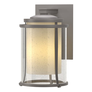 Hubbardton Forge - 305615-SKT-78-ZS0283 - Meridian Large Outdoor Sconce - Meridian - Coastal Burnished Steel