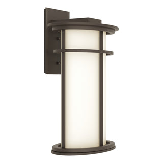 Hubbardton Forge - 305655-SKT-77-GG0387 - Province Large Outdoor Sconce - Province - Coastal Dark Smoke