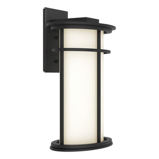 Hubbardton Forge - 305655-SKT-80-GG0387 - Province Large Outdoor Sconce - Province - Coastal Black