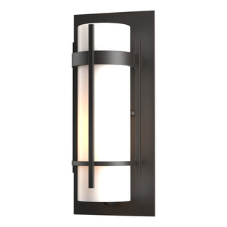 Hubbardton Forge - 305893-SKT-14-GG0034 - Banded Outdoor Sconce - Banded - Coastal Oil Rubbed Bronze