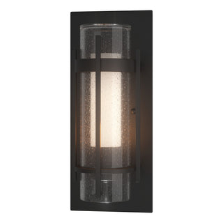 Hubbardton Forge - 305896-SKT-80-ZS0654 - Torch Small Outdoor Sconce - Torch - Coastal Black