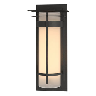 Hubbardton Forge - 305995-SKT-20-GG0240 - Banded with Top Plate Extra Large Outdoor Sconce - Banded - Coastal Natural Iron