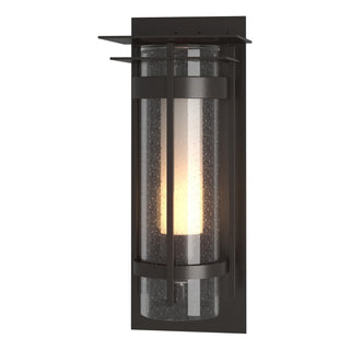 Hubbardton Forge - 305999-SKT-14-ZS0664 - Torch XL Outdoor Sconce with Top Plate - Torch - Coastal Oil Rubbed Bronze
