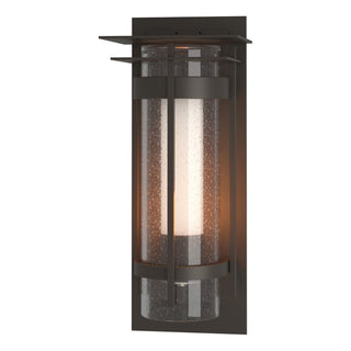 Hubbardton Forge - 305999-SKT-77-ZS0664 - Torch XL Outdoor Sconce with Top Plate - Torch - Coastal Dark Smoke