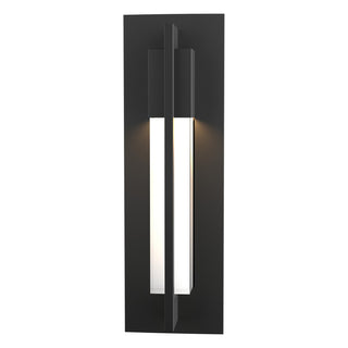 Hubbardton Forge - 306401-SKT-80-ZM0331 - Axis Small Outdoor Sconce - Axis - Coastal Black