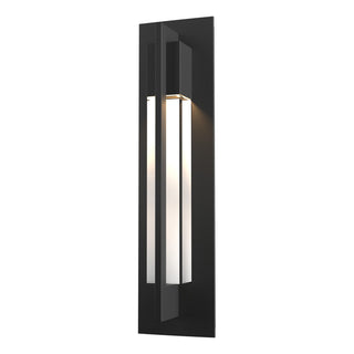 Hubbardton Forge - 306403-SKT-80-ZM0332 - Axis Outdoor Sconce - Axis - Coastal Black
