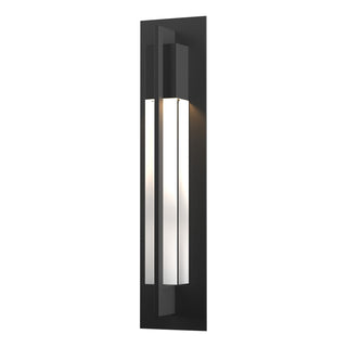 Hubbardton Forge - 306405-SKT-80-ZM0333 - Axis Large Outdoor Sconce - Axis - Coastal Black