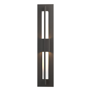 Hubbardton Forge - 306415-LED-14-ZM0331 - Double Axis Small LED Outdoor Sconce - Axis - Coastal Oil Rubbed Bronze